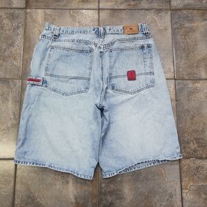 Vintage Y2K US Polo Assn. Men's 38 Baggy Streetwear Carpenter Denim Jorts Shorts